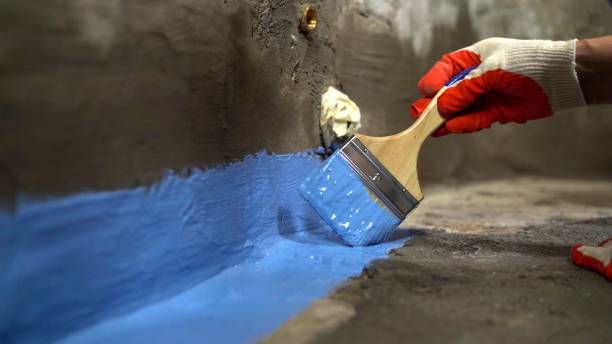 Professional waterproofing crew in Santa Fe, Santa Fe, TN
